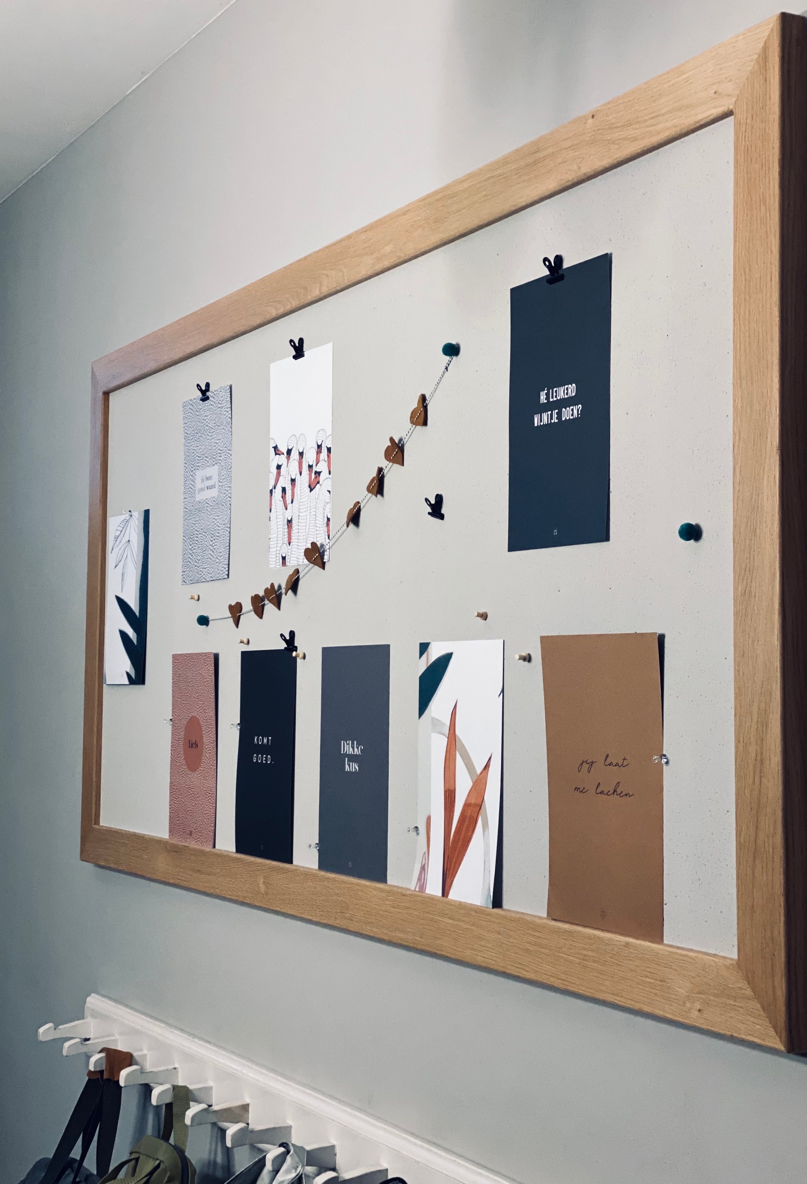 materiaal Scenario NieuwZeeland Prikbord - Luxe eiken voor huis en kantoor – Houtjemooi